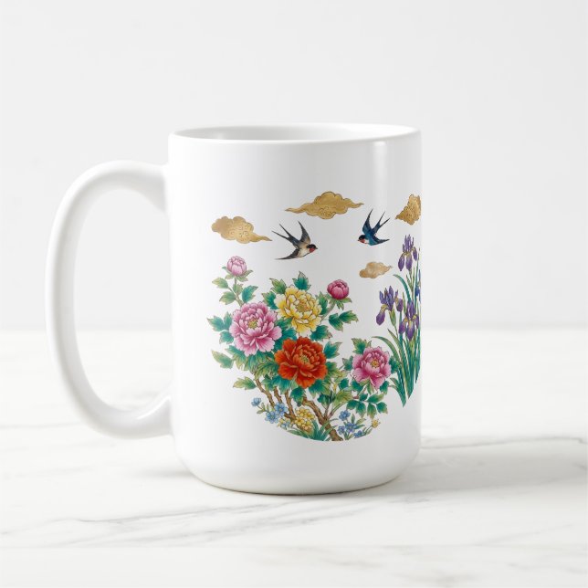 Gyllene moln kaffemugg (Vänster)