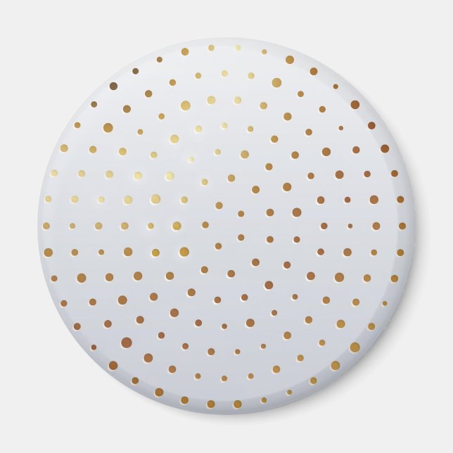 Gyllene Mönster 5 Magnet (Framsidan)