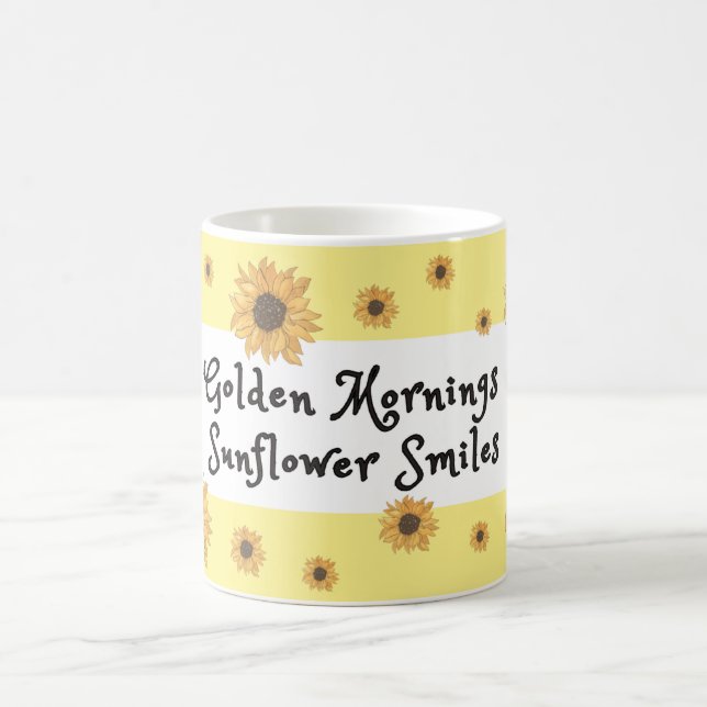 Gyllene morgon kaffemugg (Center)