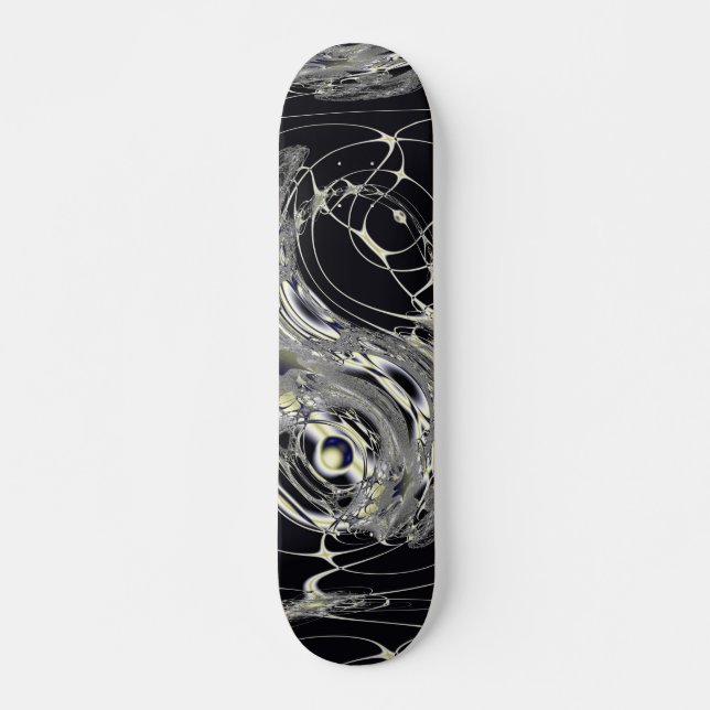 Gyllene Nät Skateboard Bräda 21,5 Cm (Framsida)