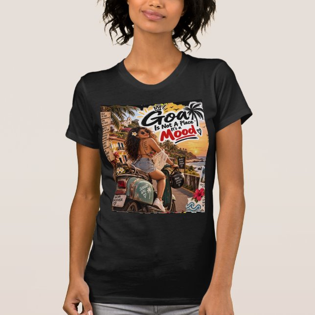 Gyllene nätter – Goa T Shirt (Framsida)