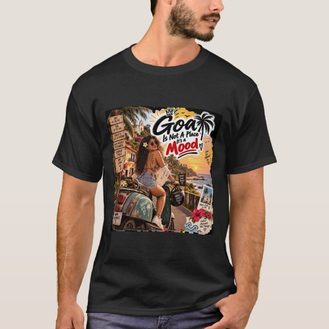 Gyllene nätter – Goa T Shirt (Framsida)