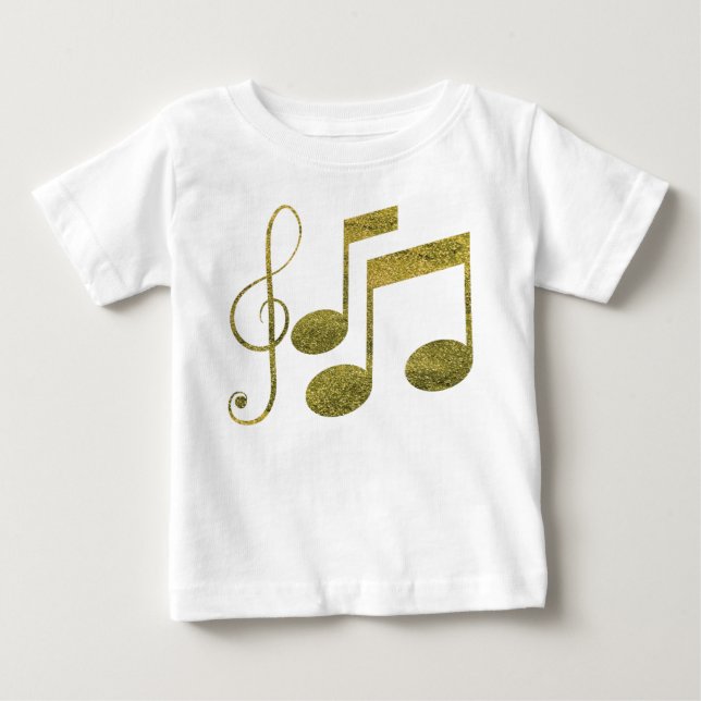 Gyllene Noter T-shirt (Framsida)