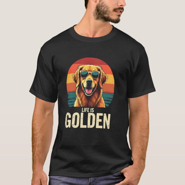 Gyllene Nyanser Liv T Shirt (Framsida)