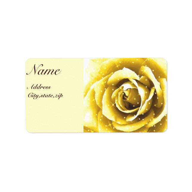 Gyllene ögonblick_ adressetikett (Framsidan)