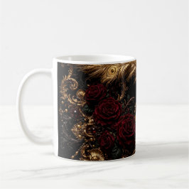 Gyllene Påfågel Barock Kaffemugg