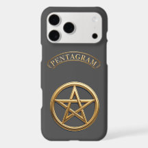 Gyllene Pentagram Ockult Symbol