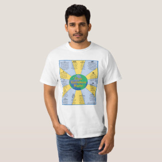 Gyllene regel i världsreligioner tee shirt