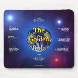 Gyllene regel Mousepad Musmatta