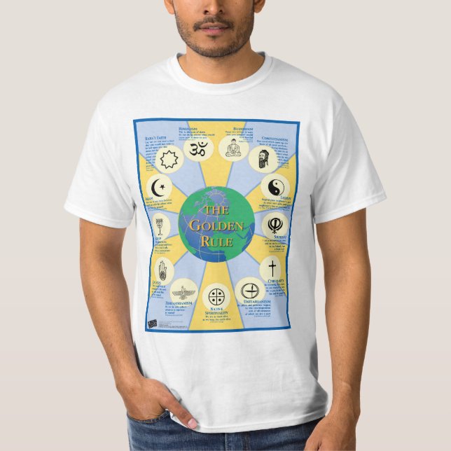 Gyllene regel t-shirt (Framsida)