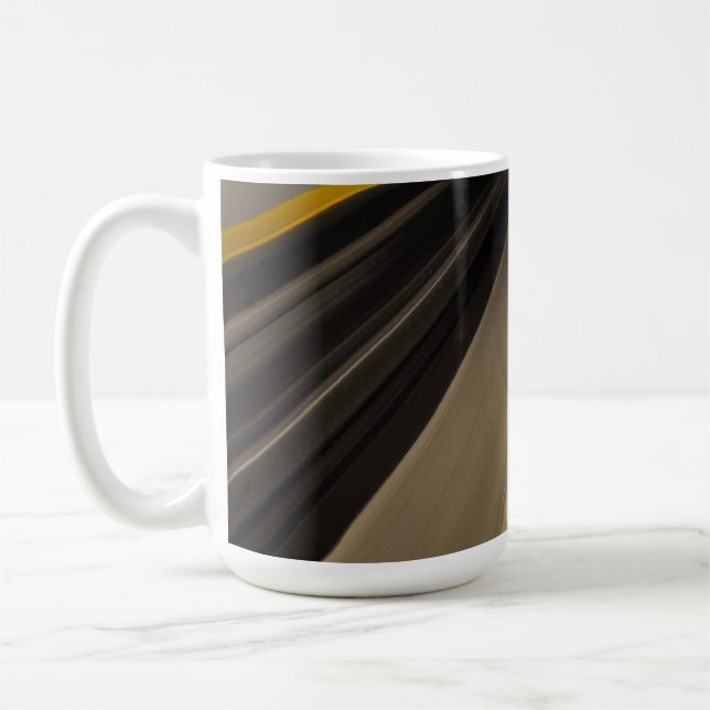 Gyllene rörelselinjer kaffemugg (Vänster)