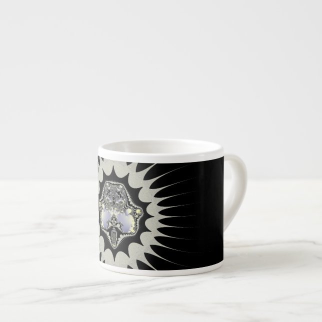 Gyllene rymden espressomugg (Framsida höger)