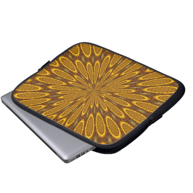 Gyllene rymden laptop fodral (Framre botten)