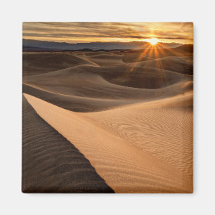 Gyllene sanddyner, Death Valley, CA Magnet