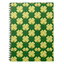 Gyllene Shamrocks Anteckningsbok