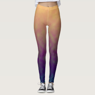 Gyllene Skymningsdrömmeri Leggings