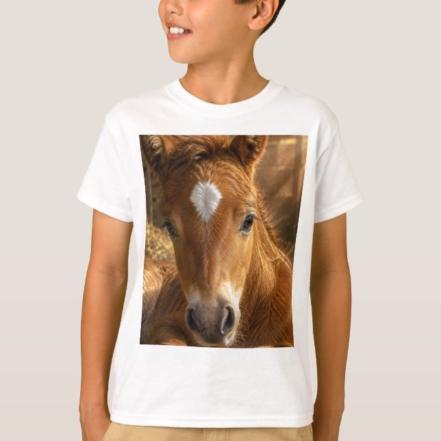 Gyllene Slummer sköna Föl T Shirt (Framsida)