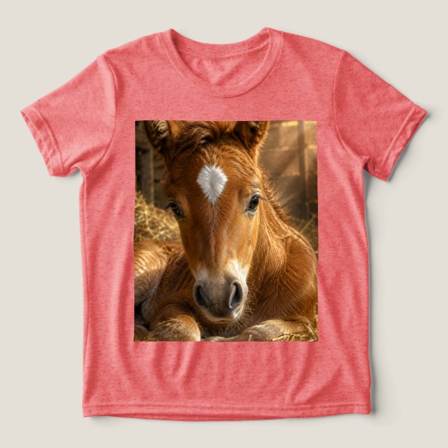 Gyllene Slummer sköna Föl T Shirt (Design Framsida)