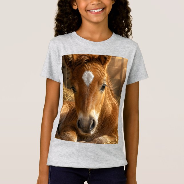Gyllene Slummer sköna Föl T Shirt (Framsida)