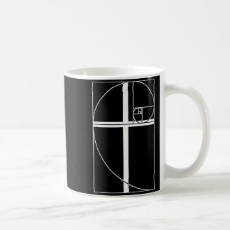 Gyllene Snittet Kors Kristet Fibonacci-sekvens Ma Kaffemugg
