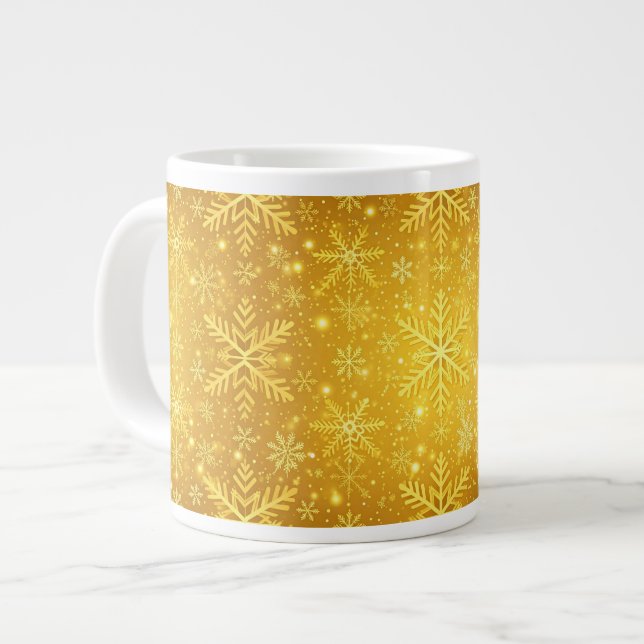 Gyllene Snö Jumbo Mugg (Framsida vänster)