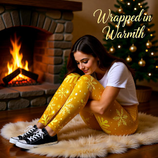 Gyllene Snö Leggings