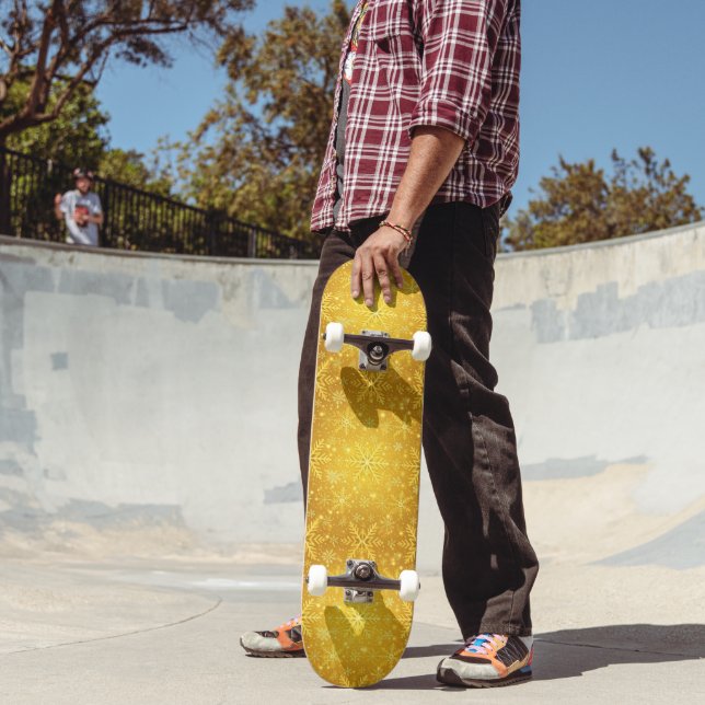 Gyllene Snö Mini Skateboard Bräda 18,5 Cm (Utomhus 2)