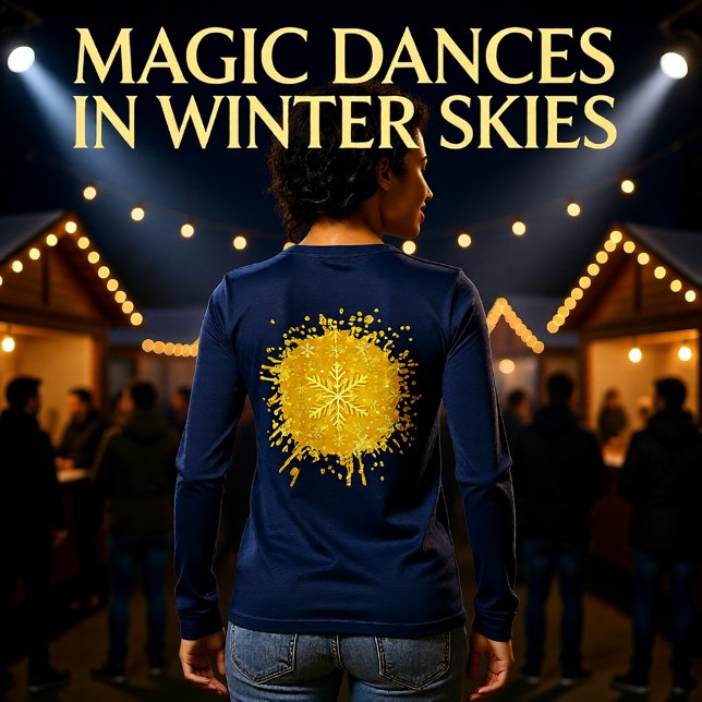 Gyllene Snö T Shirt (Skapare uppladdad)