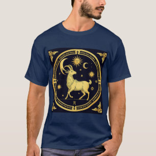 Gyllene Stenbockens horoskop älskare, andliga söka T Shirt