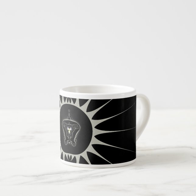Gyllene stjärna espressomugg (Framsida höger)