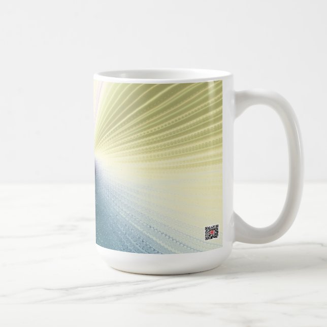 Gyllene strålar kaffemugg (Höger)