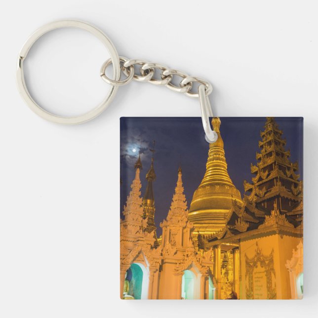 Gyllene Stupa Och Tempels (Framsidan)
