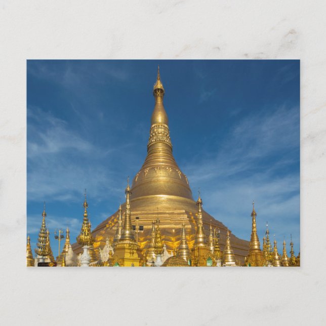Gyllene Stupa-templet Vykort (Framsida)