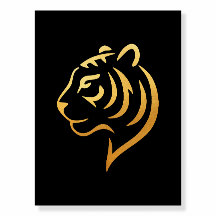 Gyllene Tiger Japansk Minimalism