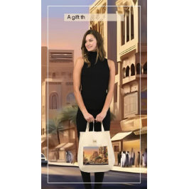 Gyllene timmen Al-Olaya-distriktet, Riyadh – Grand Jumbo Mugg