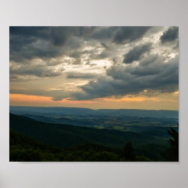 Gyllene Timmen Storm, Shenandoah Poster (Framsidan)