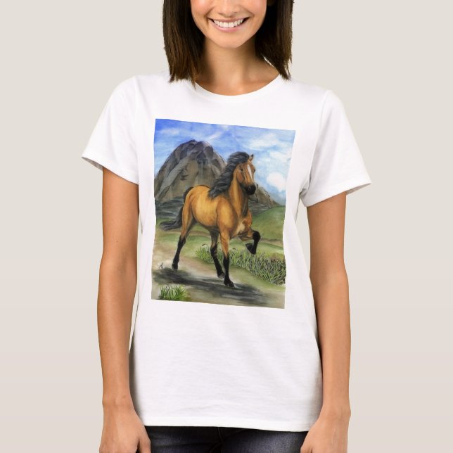 Gyllene Tölt Tee (Framsida)