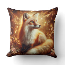 Gyllene Träskjul Fox Kuddöverdrag