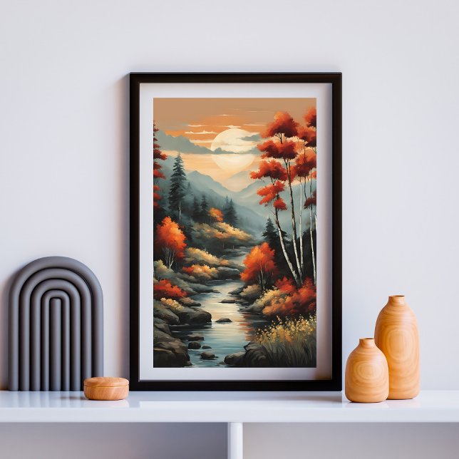 Gyllene Tystnad Genom Ängen Poster (Skapare uppladdad)