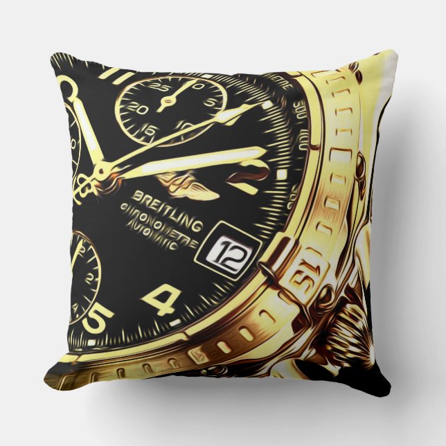 Gyllene Urklocka Kudd Kudde (Framsida)