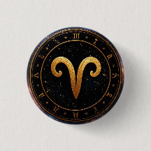 Gyllene Väduren Zodiakhjulssymbol