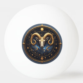 Gyllene Väduren Zodiasköld Pingisboll