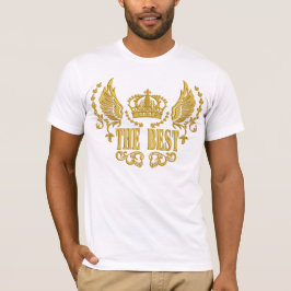 Gyllene Vingar Kronar Det Bästa T Shirt