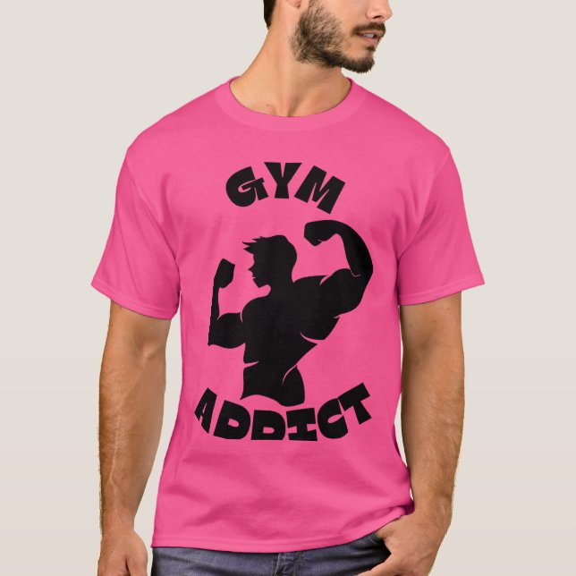 Gym-Addict T-Shirt (Framsida)