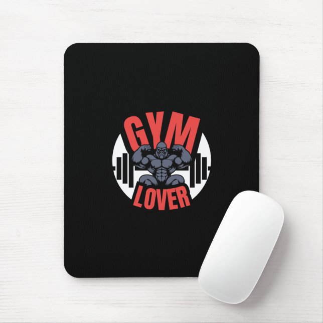 Gym Älskare Gorilla Musmatta (Med mus)