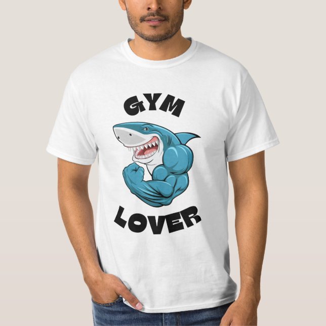 GYM ÄLSKARE T-SHIRTS (Framsida)