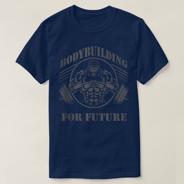 Gym And Fitness Workout 135 T Shirt (Design framsida)