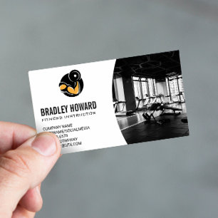 Gym Background LOGOTYP Visitkort