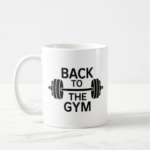 Gym Barbell Kaffemugg
