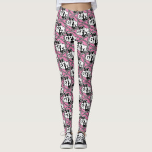 Gym Barbell Logotyp Thunder_Cove Leggings
